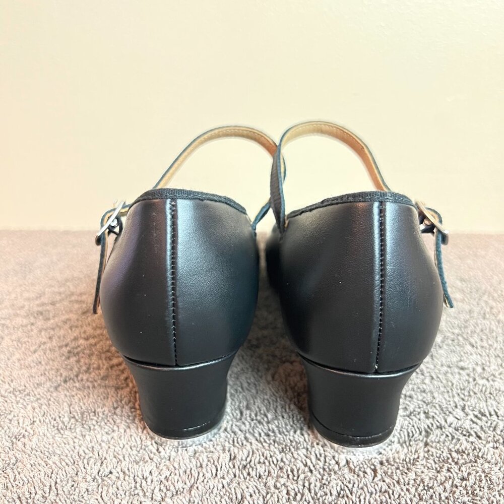 Bloch Womens Size‎ 7 S0323L Show Tapper Black Leather Mary Jane Tap Dance Shoes - Picture 7 of 15